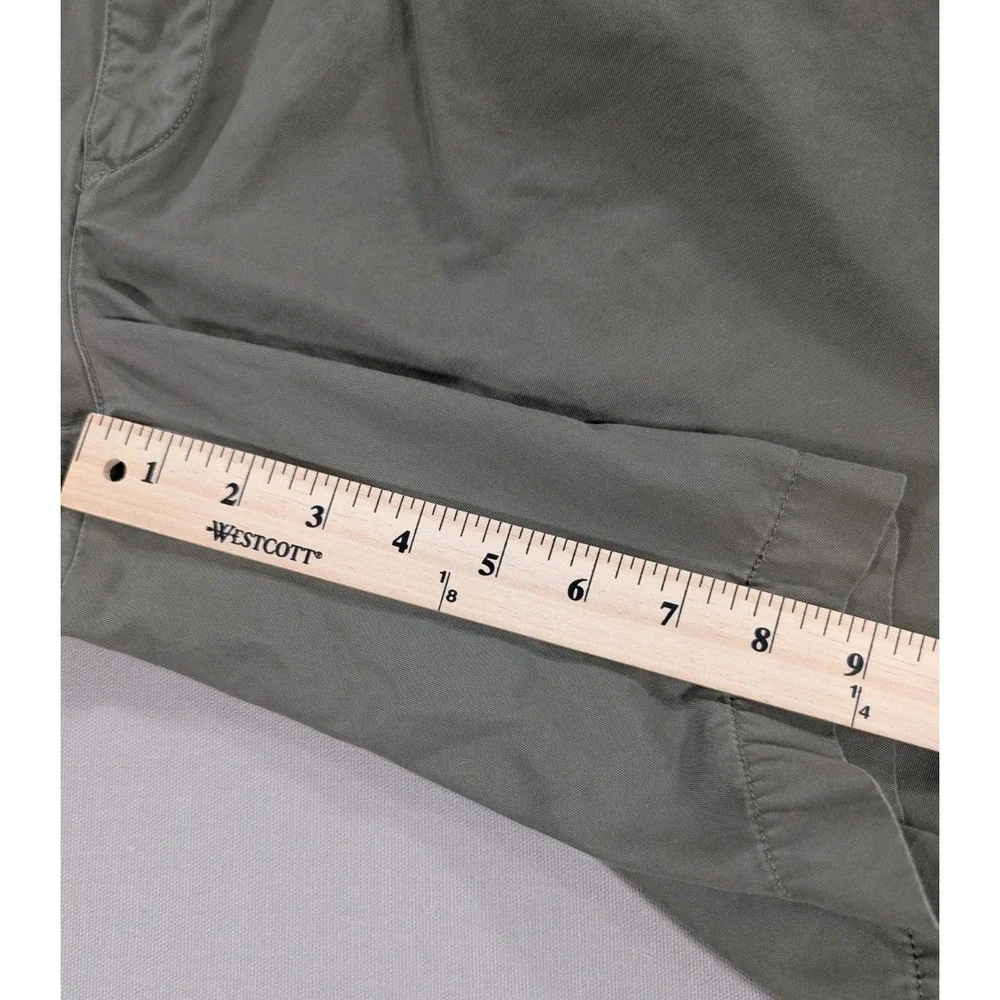 Vintage 90s Polo Ralph Lauren Tyler Shorts Mens 38 Olive Green Pleated Chino 9